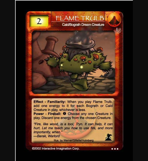 Flame Trulb - Cald